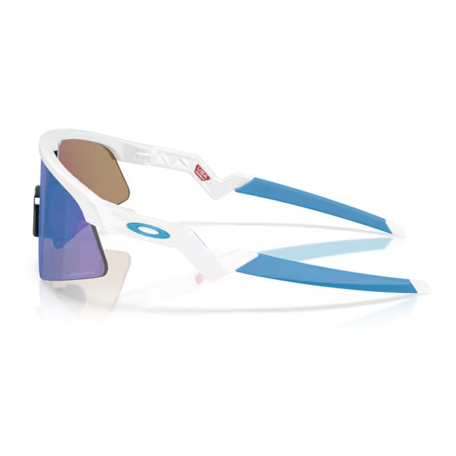 Oakley Resistor Sweep Youth Solbriller - Prizm sapphire/polish white