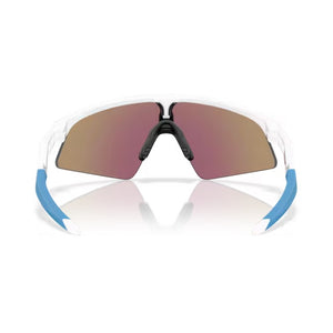 Oakley Resistor Sweep Youth Solbriller - Prizm sapphire/polish white