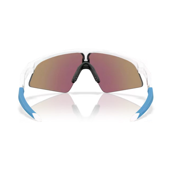 Oakley Resistor Sweep Youth Solbriller - Prizm sapphire/polish white