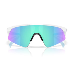 Oakley Resistor Sweep Youth Solbriller - Prizm sapphire/polish white
