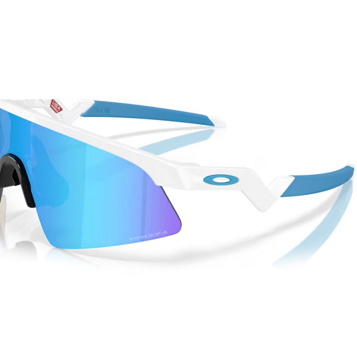 Oakley Resistor Sweep Youth Solbriller - Prizm sapphire/polish white
