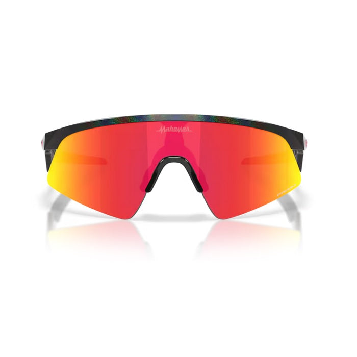 Oakley Resistor Sweep Youth Solbriller - dark galaxy prizm ruby