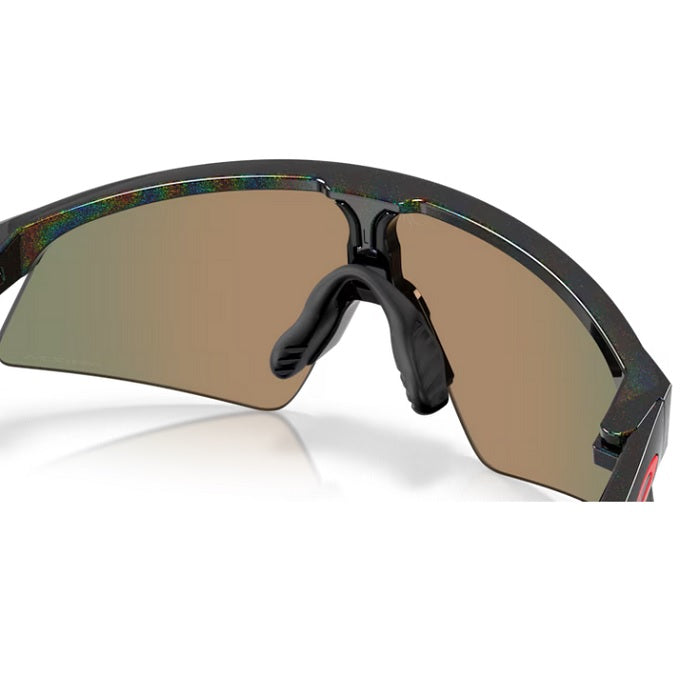 Oakley Resistor Sweep Youth Solbriller - dark galaxy prizm ruby