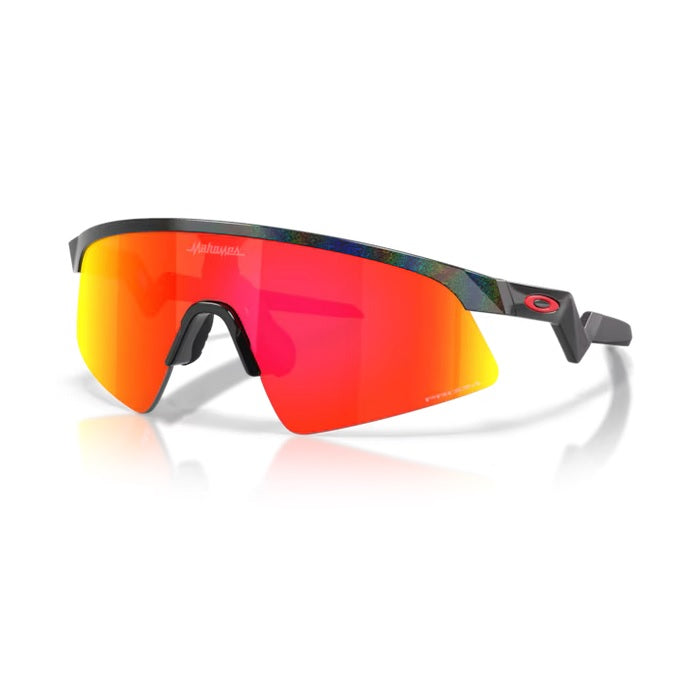 Oakley Resistor Sweep Youth Solbriller - dark galaxy prizm ruby