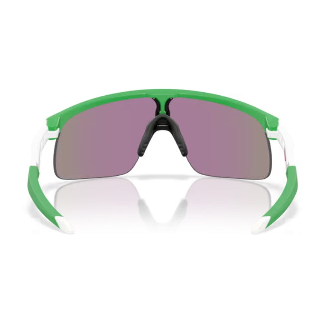 Oakley Resistor Youth Solbriller - Prizm Jade/Matte Team Green