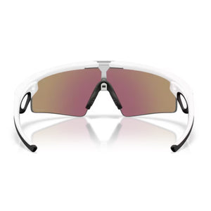 Oakley Sphaera Strike Solbrille - Prizm Sapphire Lenses, Matte White Frame