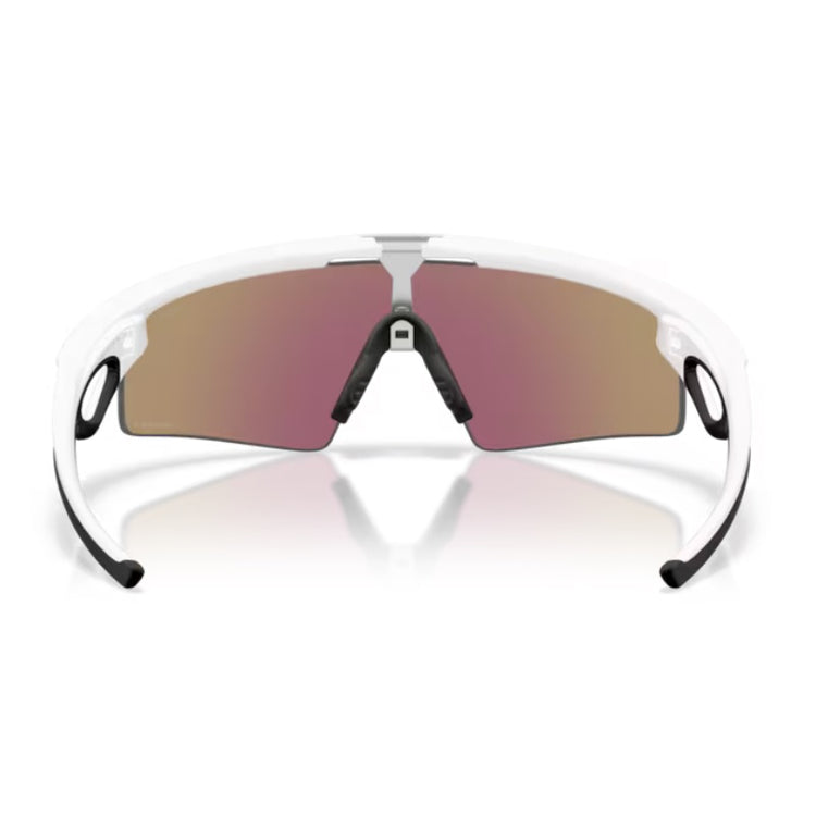 Oakley Sphaera Strike Solbrille - Prizm Sapphire Lenses, Matte White Frame