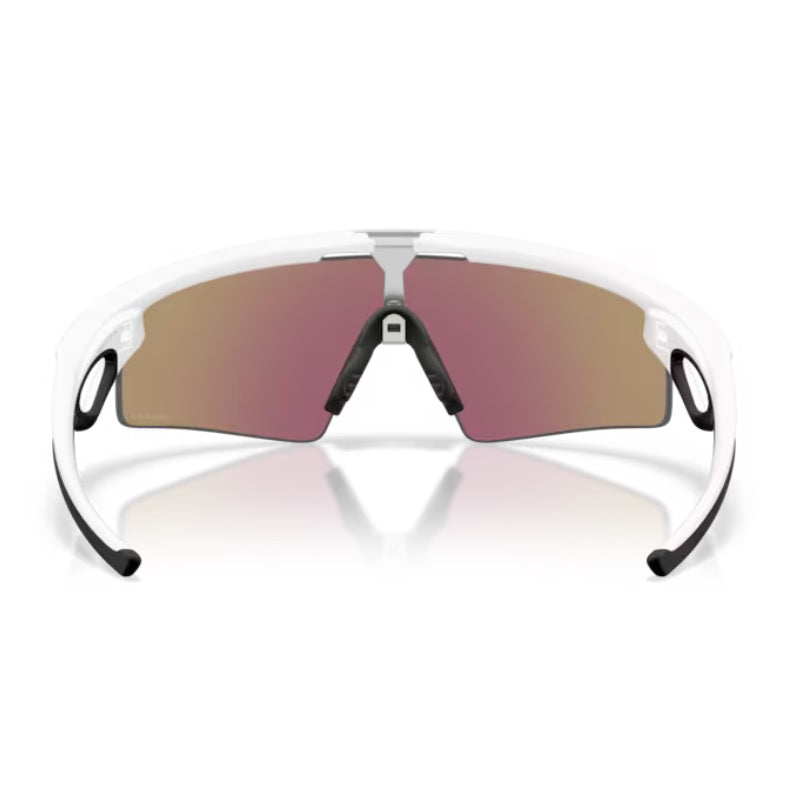 Oakley Sphaera Strike Solbrille - Prizm Sapphire Lenses, Matte White Frame