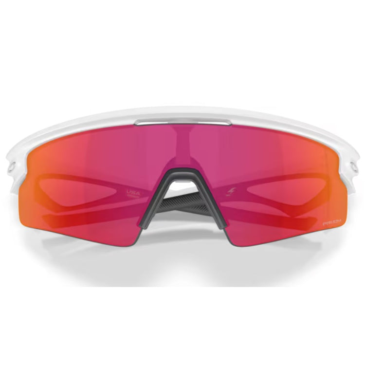 Oakley Sphaera Strike Solbrille - Prizm Field Lenses, Matte White Frame
