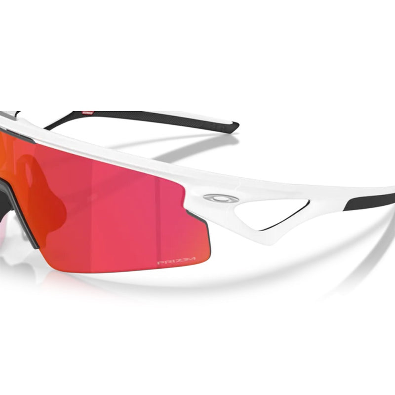 Oakley Sphaera Strike Solbrille - Prizm Field Lenses, Matte White Frame