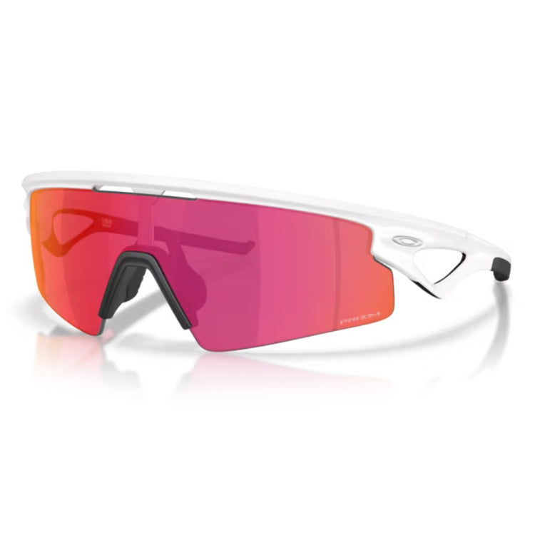 Oakley Sphaera Strike Solbrille - Prizm Field Lenses, Matte White Frame