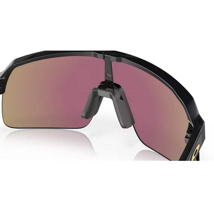 Oakley Sutro Lite Solbriller - Mat black-gold logo/Prizm Sapphire