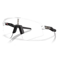 Clear To Black Iridium Photochromic Lenses, Matte Clear Frame