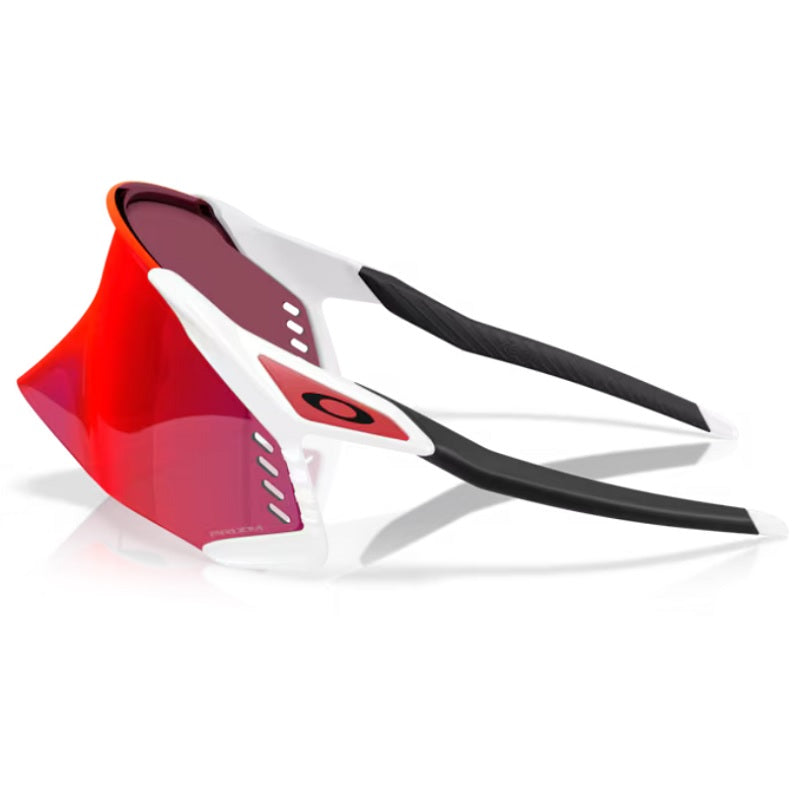 Oakley Velo Kato Solbriller - Prizm Road Lenses, Matte White Frame