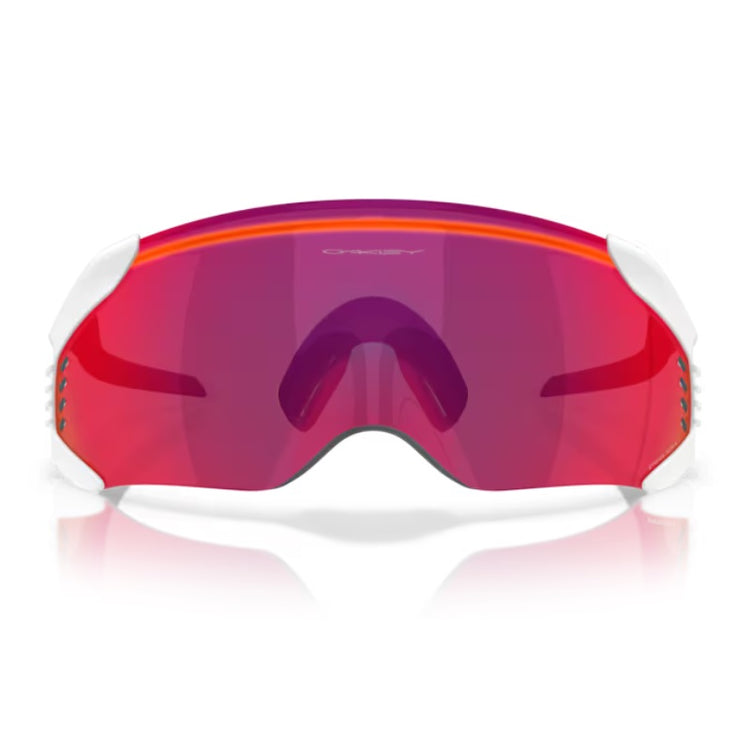 Oakley Velo Kato Solbriller - Prizm Road Lenses, Matte White Frame