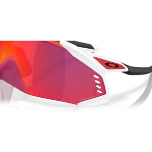 Oakley Velo Kato Solbriller - Prizm Road Lenses, Matte White Frame