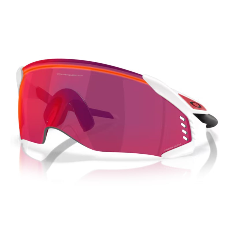 Oakley Velo Kato Solbriller - Prizm Road Lenses, Matte White Frame