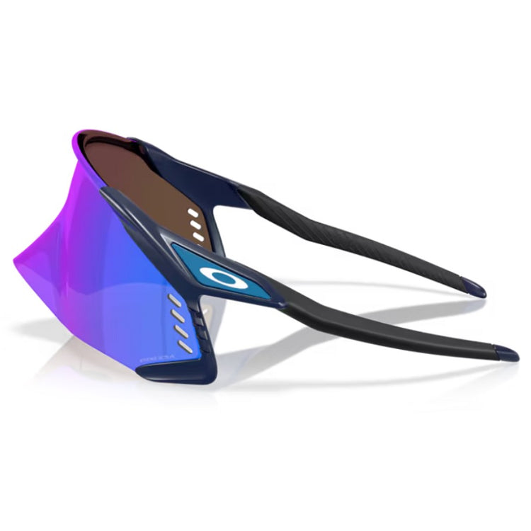 Oakley Velo Kato Solbriller - Prizm Sapphire Lenses, Blue Frame