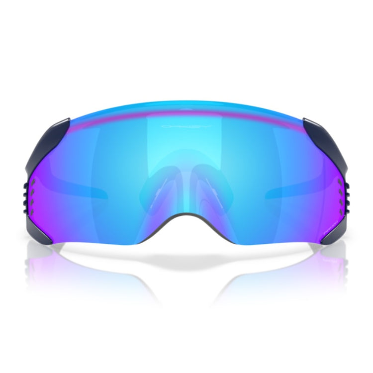 Oakley Velo Kato Solbriller - Prizm Sapphire Lenses, Blue Frame