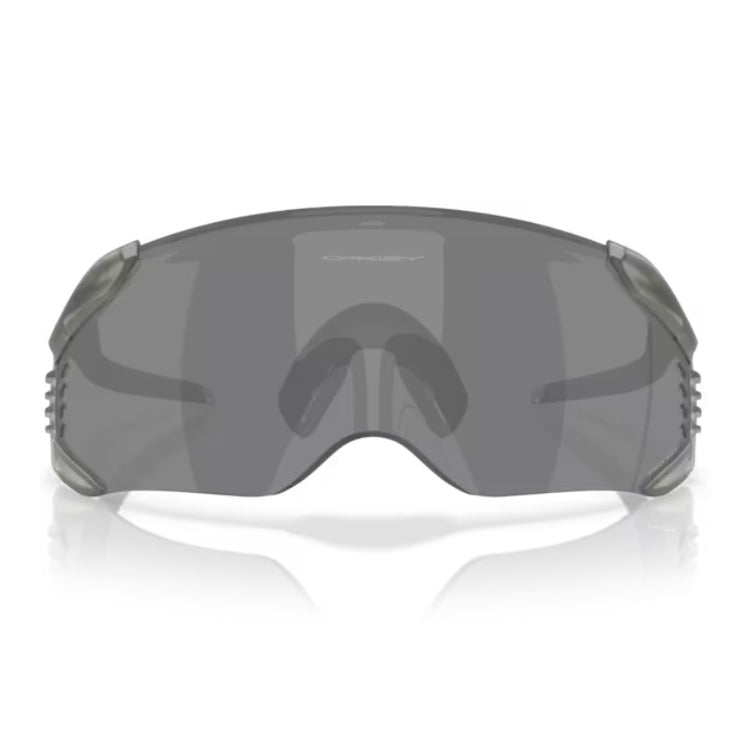 Oakley Velo Kato Solbriller - Prizm Black Lenses, Matte Grey Ink Frame