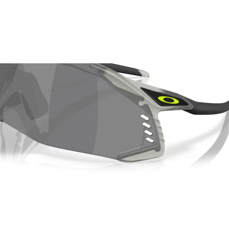 Oakley Velo Kato Solbriller - Prizm Black Lenses, Matte Grey Ink Frame