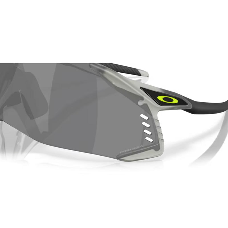 Oakley Velo Kato Solbriller - Prizm Black Lenses, Matte Grey Ink Frame