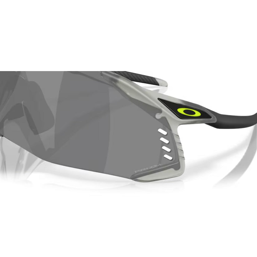 Oakley Velo Kato Solbriller - Prizm Black Lenses, Matte Grey Ink Frame