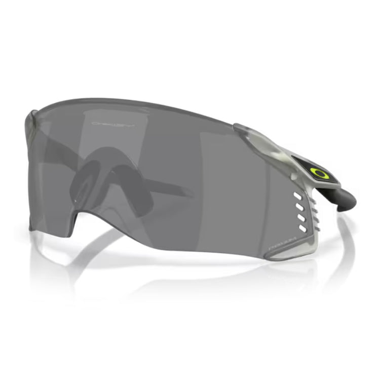Oakley Velo Kato Solbriller - Prizm Black Lenses, Matte Grey Ink Frame