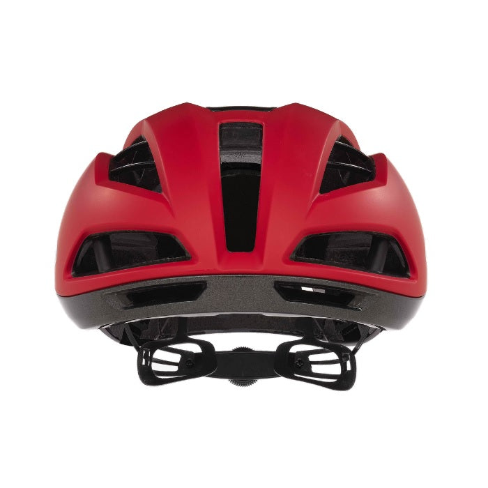 Oakley Velo Stelvio MIPS Cykelhjelm - Black/Red pro