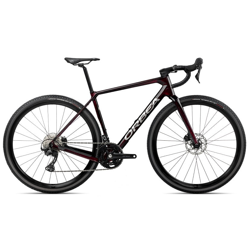 Orbea Terra M30 Team Gravel Bike - Wine red