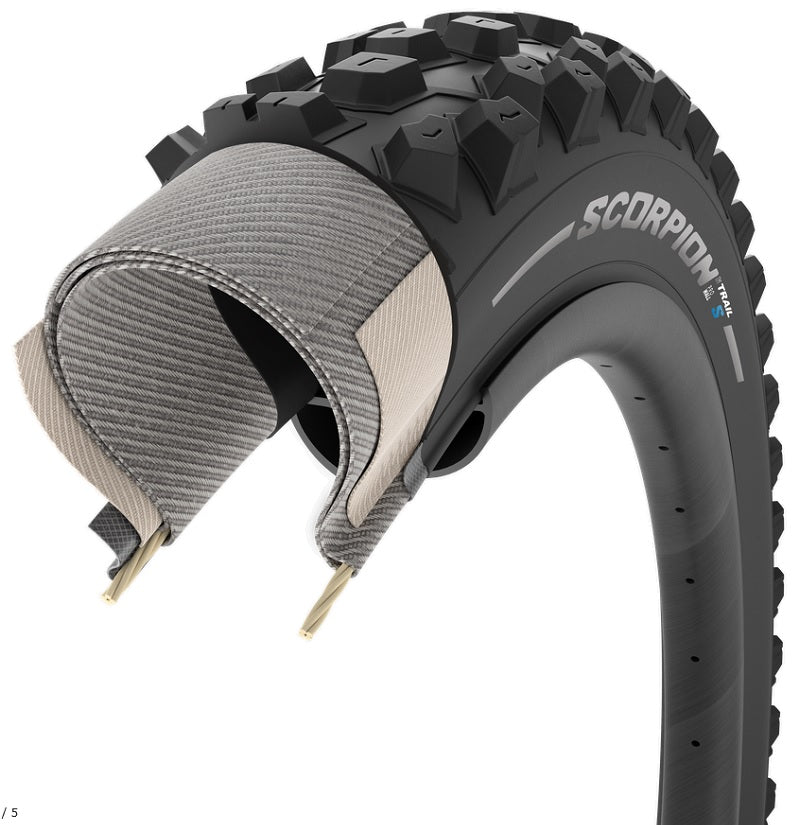 Pirelli Scorpion Trail S 29x2.4 TLR Sort