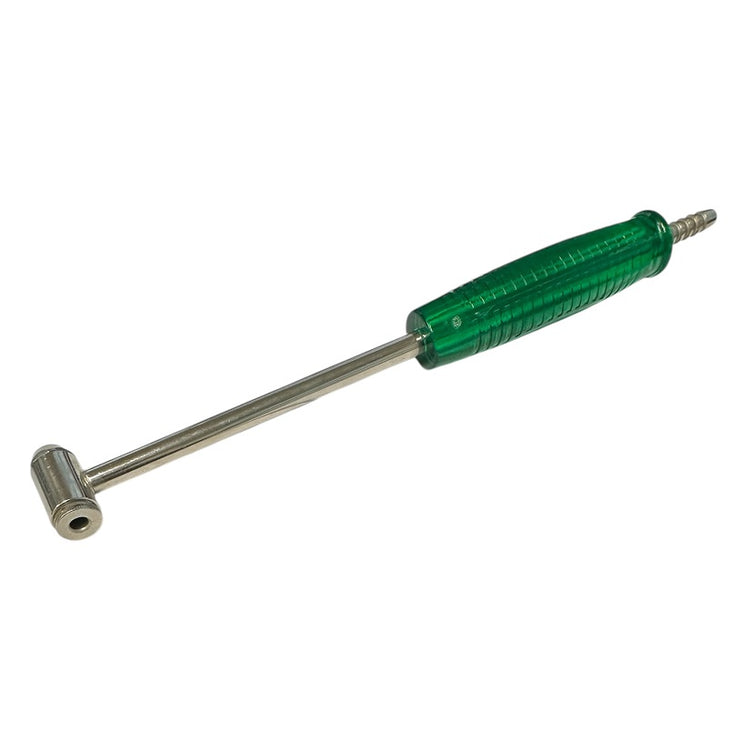 Pumpehåndtag FV/AV kombi grøn m/slangestuds - Lang