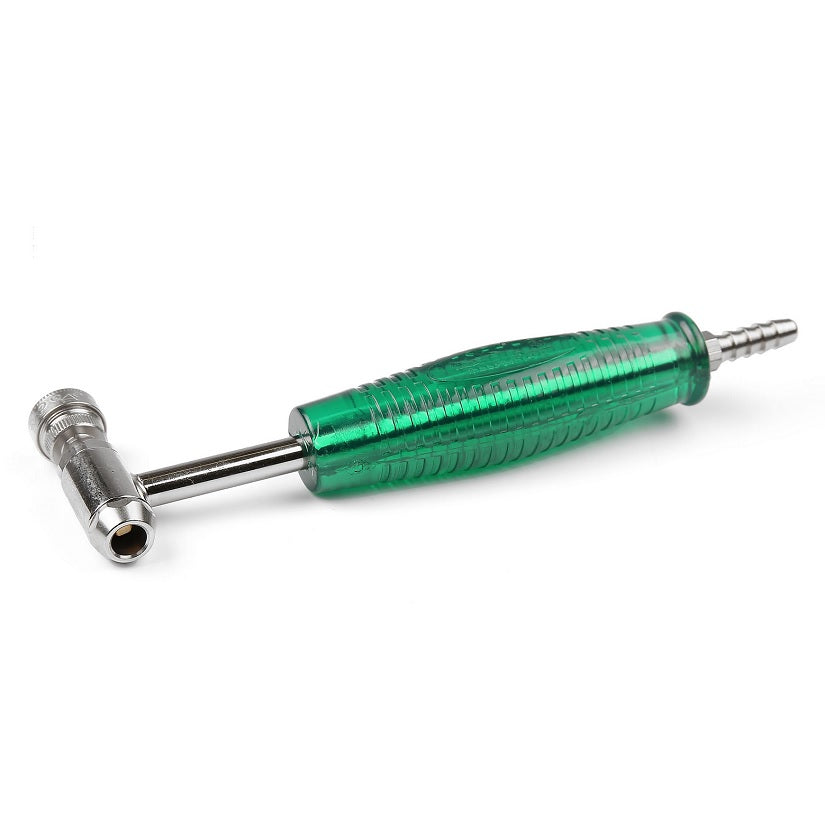 Pumpehåndtag FV/AV kombi grøn m/slangestuds