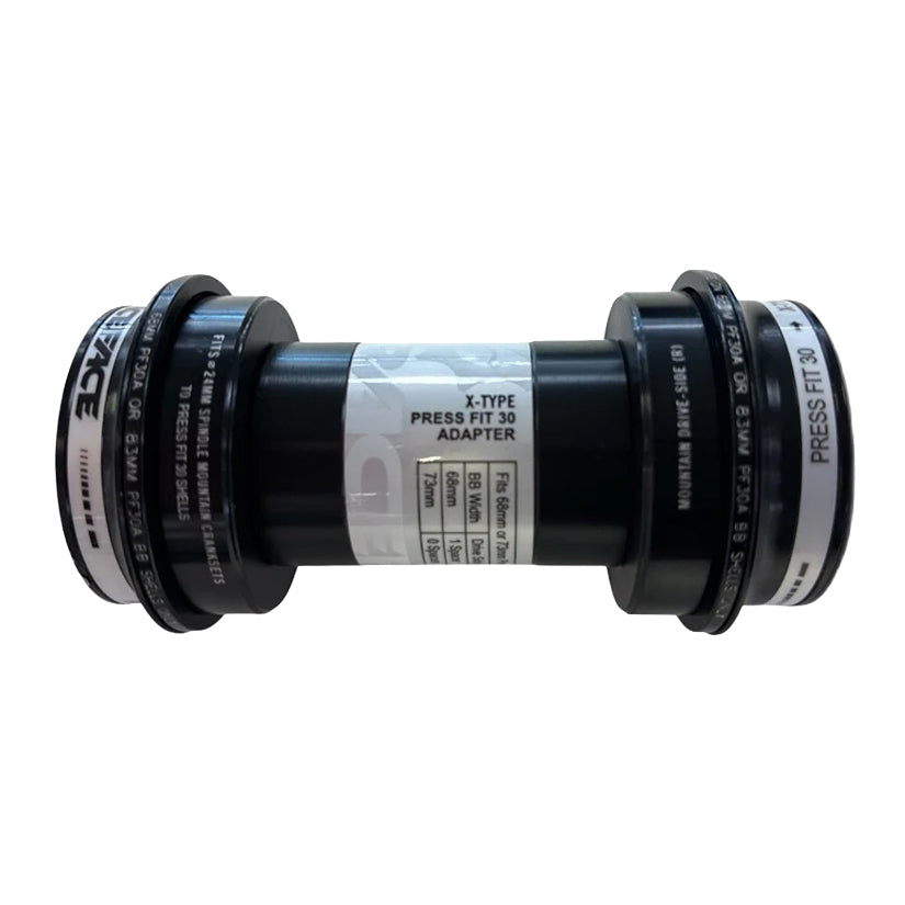 RaceFace X-type Press fit 30 adaptor krankboks 24 x 68-73mm