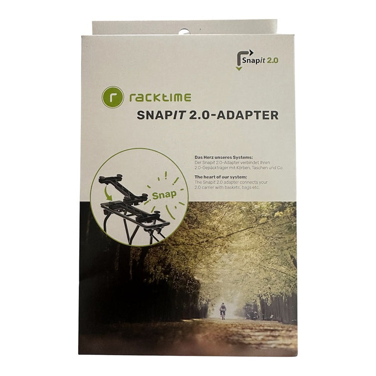 Racktime Snap-It 2.0 systemadapter - med fødder, uden lås