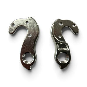 Rivette H geardrop aluminium sølv