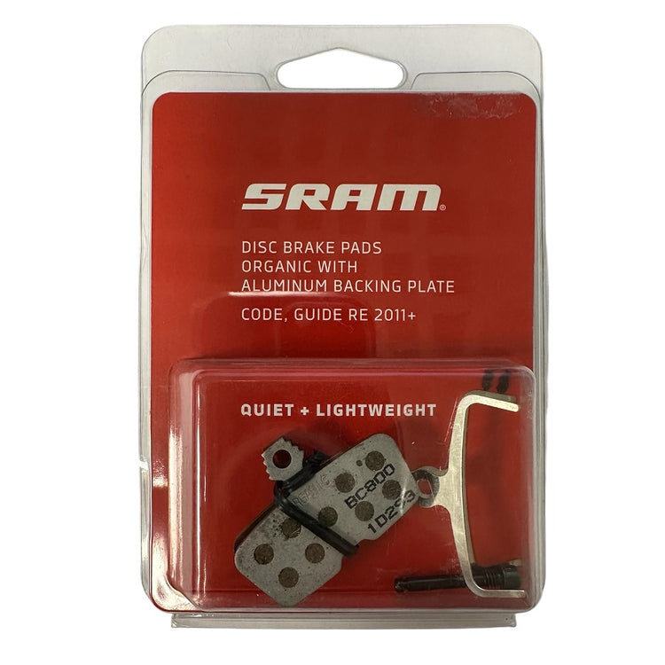 SRAM Code / Guide Organic Bremseklods - Organic / Alu plate