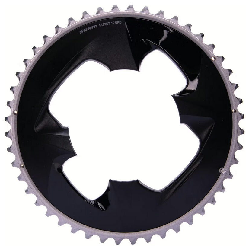 SRAM Force AXS 12 speed klinge - BCD ø107mm