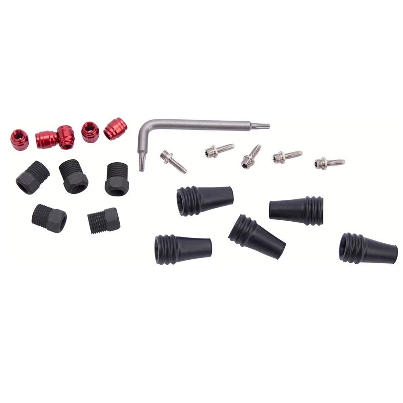 SRAM Hose Fitting Kit Stealthamajig - Red/Force AXS
