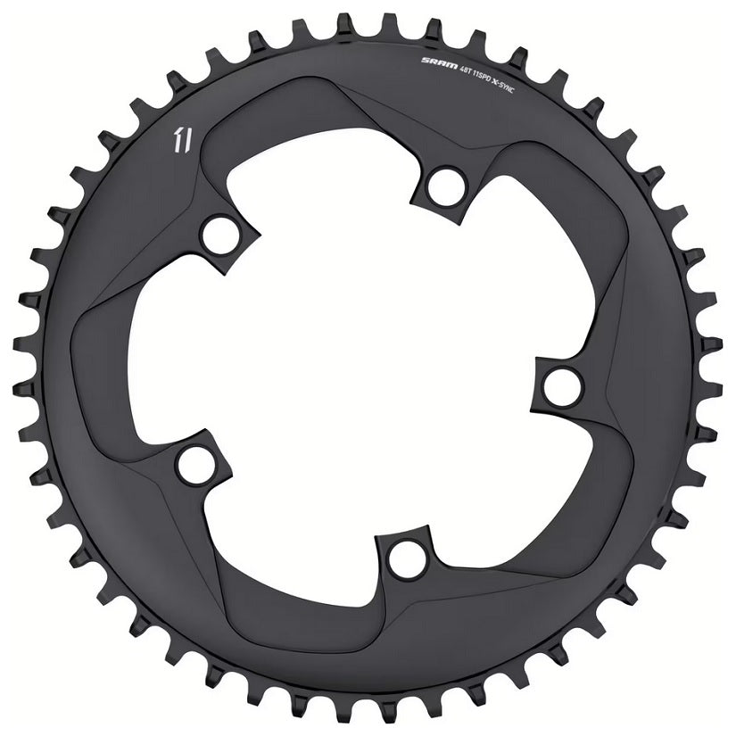SRAM X-SYNC 1x11 speed 48t Klinge - 110 BCD - Sort