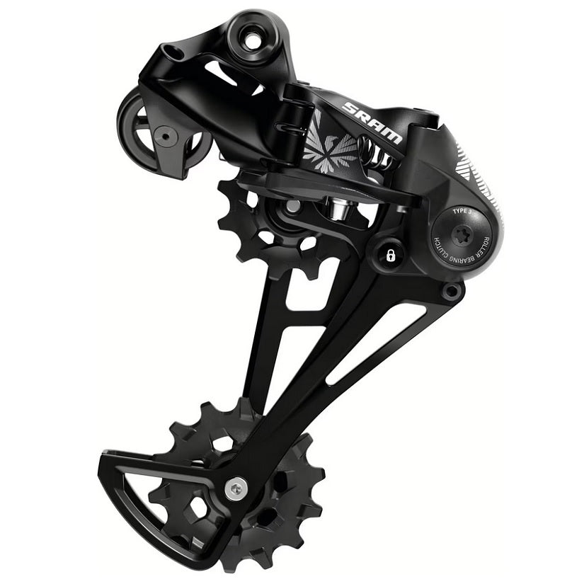 SRAM NX Eagle 12 speed Bagskifter - Long Cage - Black grey