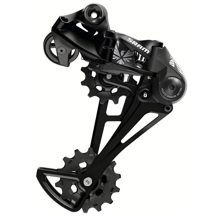SRAM NX Eagle 12 speed Bagskifter - Long Cage - Black grey