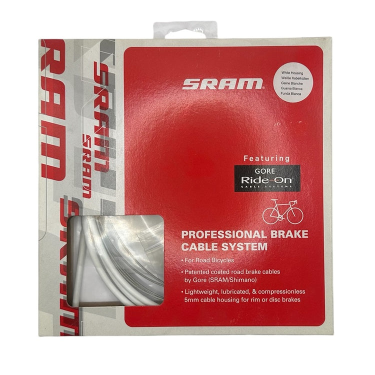 SRAM Prof bremsekabel sæt - Gore Ride-on - Hvid