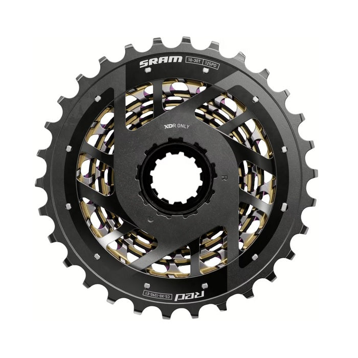 SRAM Red XG-1290 E1 12 speed Kassette - Rainbow