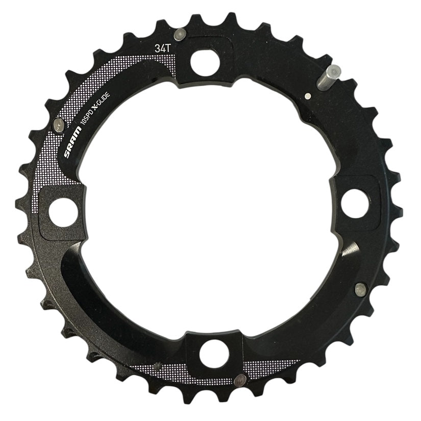 SRAM X-Glide BCD104 10 speed Klinge 34t