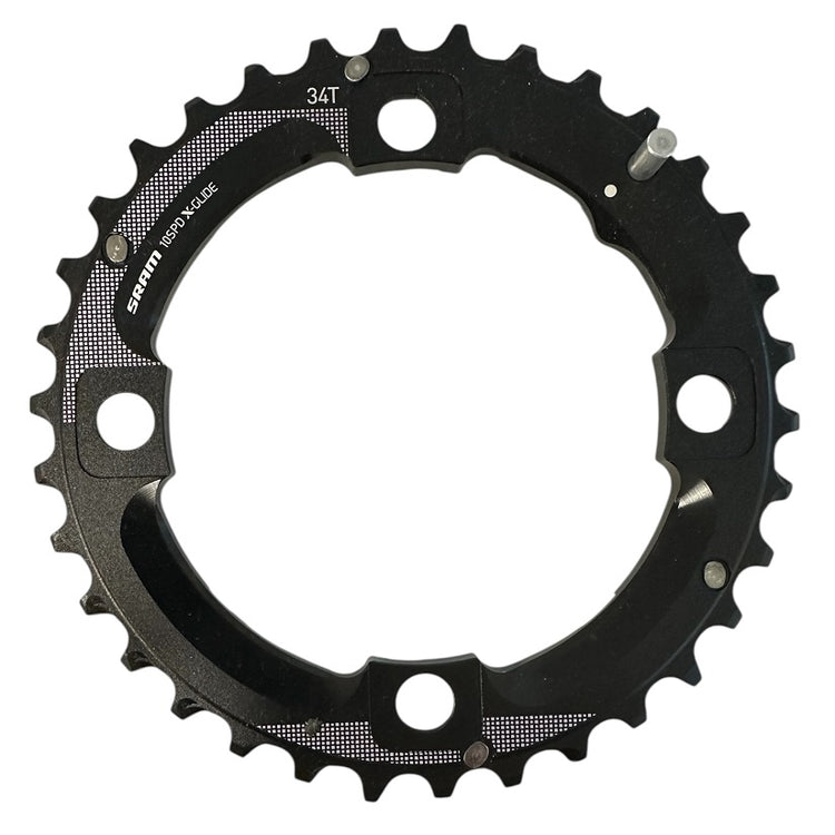 SRAM X-Glide BCD104 10 speed Klinge 34t