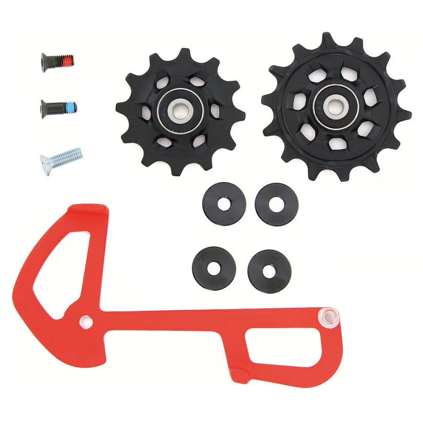 SRAM X01 EAGLE Pulleyhjul 12 speed + inner cage - Red