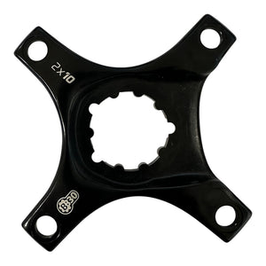 SRAM X9 BB30 2x10 speed Spider - BCD ø120/80mm