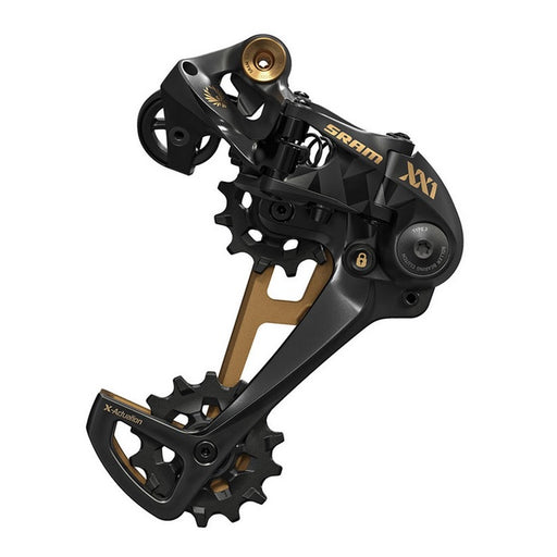 SRAM XX1 Eagle 12 speed Bagskifter - Long Cage - Gold