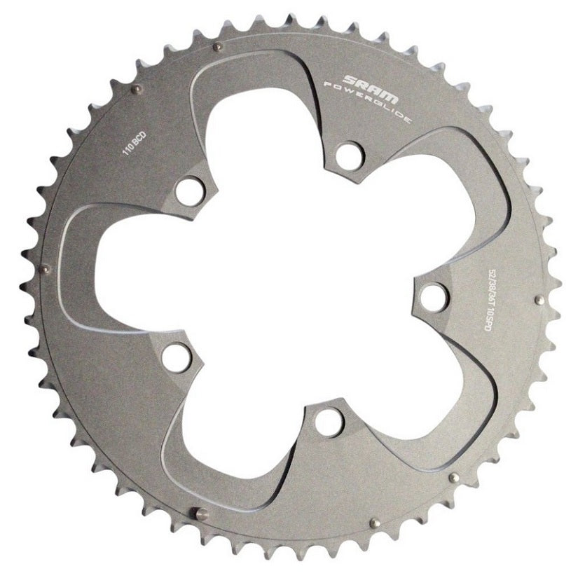 SRAM RED 10 speed 52t Klinge - BCD110 - grå